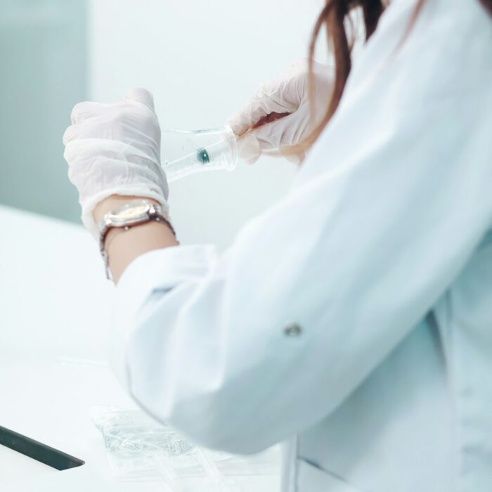 Illustrative Laboratory coat reference by Amari Shutters, Unsplash